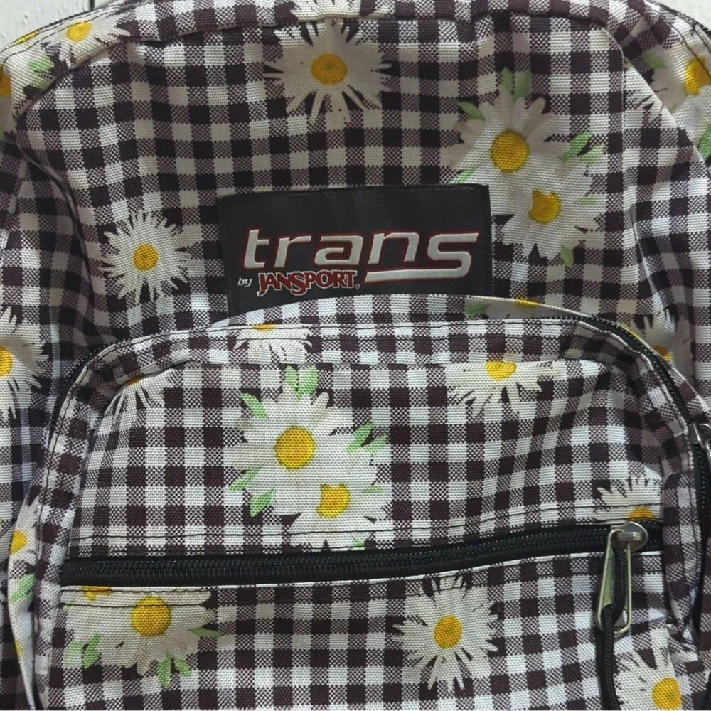 Trans by Jansport Daisy Gingham Backpack School Bag